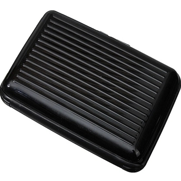 NWT Slim Metal Card Holder Case - Picture 3 of 5